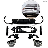 Комплект заден дифузьор и ауспух за Mercedes W213 E E63 AMG 2021–2022 – DMb892